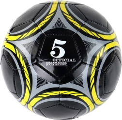 pallone da calcio nero misura 5 (24 cm)