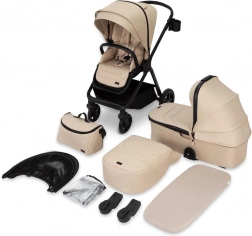 Passeggino combinato 2 in 1 MoMi GISELLE beige 2024