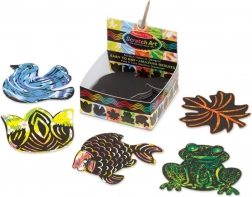 Zdrapka Nature – set di cartoncini da incidere ScratchArt