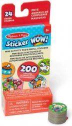 ricarica di adesivi animali domestici per melissa & doug sticker wow