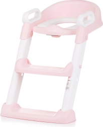 Sedile WC per bambini con scaletta Chipolino – Rosa