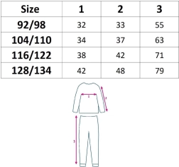 Pantaloni della tuta per bambini NEW BABY Kindergarten marroni 92/98