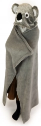 Coperta riscaldante per bambini con cappuccio koala Cozy Noxxiez