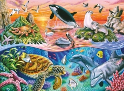 Puzzle Oceano Splendido XXL di Ravensburger 100 pezzi