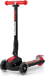 Monopattino per bambini Milly Mally Magic Scooter rosso