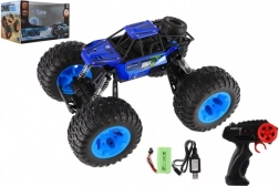 Auto RC off-road 2,4 GHz plastica 32 cm con batteria ricaricabile – Blu