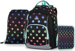 OXYBAG Set scolastico 3 pezzi OXY GO Dots