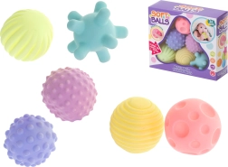 Palline sensorie per bambini - set di 6 pezzi