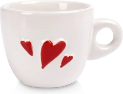 Tazza da espresso in ceramica Cuore 80 ml