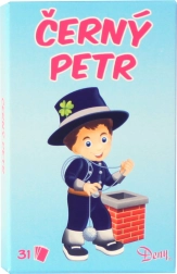 Gioco di carte Černý Petr con lo Spazzacamino