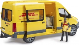 Bruder furgone Mercedes-Benz Sprinter DHL con autista e accessori