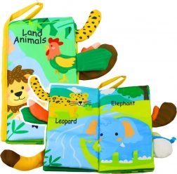 Libricino Educativo Morbido con Animaletti per Neonati