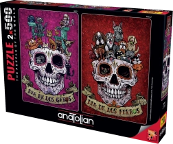 Puzzle di Halloween 2×500 pezzi ANATOLIAN