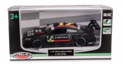 Modello auto MERCEDES-AMG C 63 DTM 1:43 con trazione pull-back