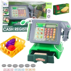 Cassa giocattolo con accessori con luci e suoni – verde