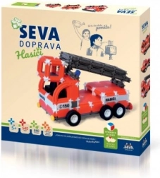 Seva Doprava – vigili del fuoco, set di costruzione 545 pezzi