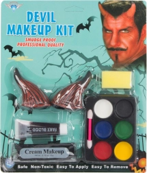Set trucco diabolico per Halloween