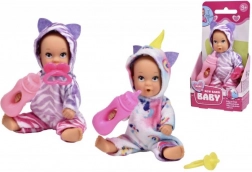 Mini bambola New Born Baby Tutina 12 cm