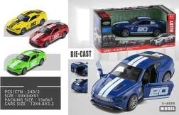 Auto in Metallo a Retrocarica con Strisce