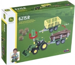 Trattore John Deere da montare con 2 rimorchi