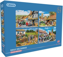 Puzzle Gibsons Consegne giornaliere 4×500 pezzi