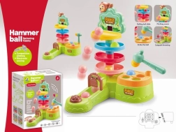 Martelletto per bambini con palline colorate