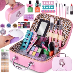 Set cosmetico per trucco in valigetta