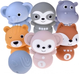 Gioco per bambini Bowling con animali Zoo