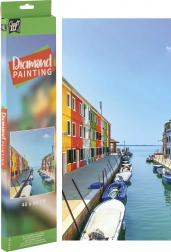 Pittura diamantata Grafix – canale d’acqua 40 × 50 cm