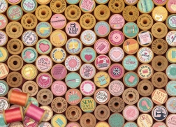 Puzzle Ricamo Felice 1000 pezzi COBBLE HILL