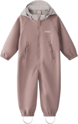 Tuta in softshell Leokid Lilo Ash rose taglia 80
