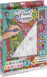 Dipingi con i numeri – unicorno, tela 30 × 40 cm