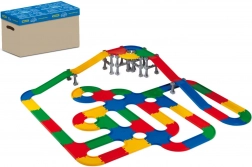 Ponti e strade Set di costruzione 3D in plastica in scatola 58 × 39 cm
