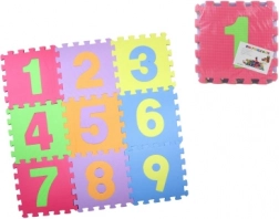 Tappetino puzzle di schiuma per bambini con numeri
