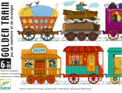 Gioco di carte Treno d'oro DJECO