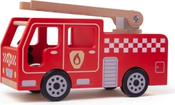 Camioncino dei pompieri in legno per bambini