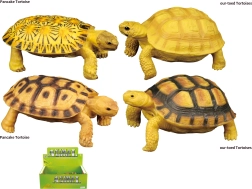 Mondo degli Animali – giocattolo tartaruga, 4 tipi