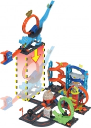Hot Wheels City Loop del T-Rex – pista acrobatica con macchinina