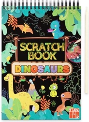 Libro scratch dinosauri