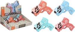 Pistola per bambini con effetti luminosi e sonori e proiezione di immagini (12 cm)