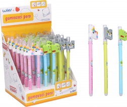 Penna cancellabile con animaletti 0,5 mm