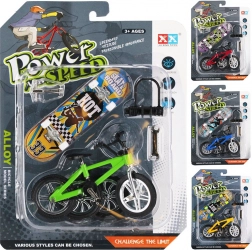Mini skateboard con bici e accessori