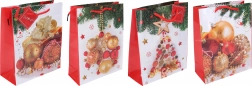 Borsa regalo piccola per Natale 18x23x9 cm
