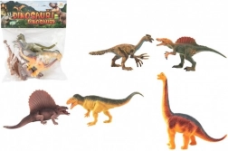 Dinosauri di plastica 16-18 cm, set da 5 pezzi