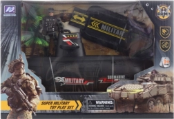 Set militare con sottomarino