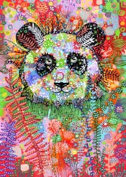 Enjoy puzzle panda misteriosa 1500 pezzi