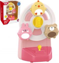 Giostrina musicale con animaletti – carillon con ventosa WOOPIE