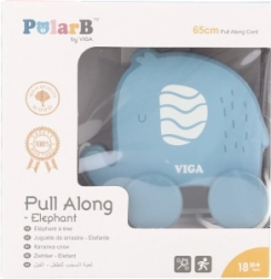 Trattore di legno a traino elefante