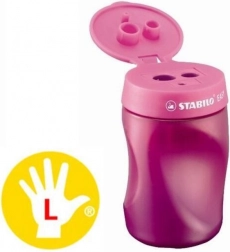 Stabilo EASYsharpener temperamatite per mancini rosa