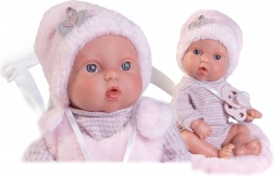 Antonio Juan Picolín - bambola neonata realistica in vinile intero 21 cm